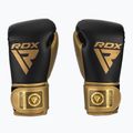 Боксерські рукавички RDX L2 Mark Pro Sparring Hook & Loop золотисті 2