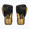 Боксерські рукавички RDX L2 Mark Pro Sparring Hook & Loop золотисті 3