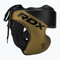 RDX L1 Mark Pro Щічний боксерський шолом тренувальний головний захисний золотистий 2