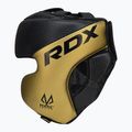 RDX L1 Mark Pro Щічний боксерський шолом тренувальний головний захисний золотистий 2