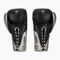 Боксерські рукавички RDX K1 Mark Pro Fight сріблясті 3
