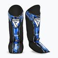 Захист гомілки та стопи RDX Instep New Aura F17 Shin black/blue