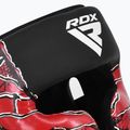 Шолом боксерський RDX New Aura F17 Head black/red 5