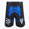 Шорти для тренувань чоловічі RDX IMMAF Approved MMA Fight & Training blue 2
