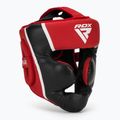 Боксерський шолом RDX Head Guard Aura Plus T-17 червоний