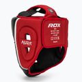 Боксерський шолом RDX Head Guard Aura Plus T-17 червоний 3