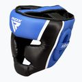 Боксерський шолом RDX Head Guard Aura Plus T-17 синій 4