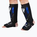 Захист для гомілок та стоп RDX IMMAF Approved Neoprene Shin Instep blue 6