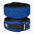 Пояс для важкої атлетики RDX Rx4 Weightlifting Belt blue 2