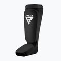 RDX Hosiery Shin Instep Foam захисні наколінники чорні/білі 3