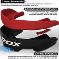 Захист щелепи RDX Mouth Guard red/black 3