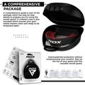 Захист щелепи RDX Mouth Guard red/black 5