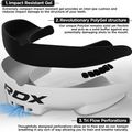 Захист щелепи дитячий RDX Mouth Junior white/black 2