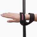 Ремені для важкої атлетики RDX Weight Lifting 8 Figure Strap pink 3