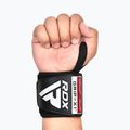 Бандаж на зап'ястя RDX WR11 Gym Wrist Wrap чорний/червоний 3