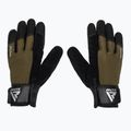 Рукавички для тренувань RDX W1F Full Finger army green 2