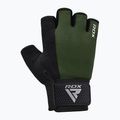 Рукавички для тренувань RDX W1H Gym Workout army green 3