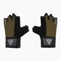 Рукавички для тренувань RDX W1H Gym Workout army green 2
