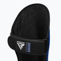Захист гомілок та стоп RDX T1 Shin Instep guards blue/white 6