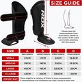Захист гомілок та стоп RDX T1 Shin Instep guards blue/white 8