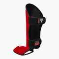 Захист гомілок та стоп RDX T1 Shin Instep guards red/white 4