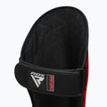 Захист гомілок та стоп RDX T1 Shin Instep guards red/white 6
