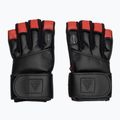 Рукавички для тренувань RDX L4 Finger Weightlifting Leather red/black 2