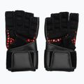 Рукавички для тренувань RDX L4 Finger Weightlifting Leather red/black 3