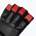 Рукавички для тренувань RDX L4 Finger Weightlifting Leather red/black 4