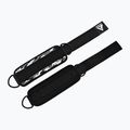 Напульсники для важкої атлетики з тримачами на щиколотку RDX A4 Ankle Straps For Gym Cable Machine grey 4