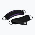 Напульсники для важкої атлетики з тримачами на щиколотку RDX A4 Ankle Straps For Gym Cable Machine purple 4
