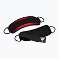 Напульсники для важкої атлетики з тримачами на щиколотку RDX A4 Ankle Straps For Gym Cable Machine red 5