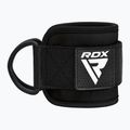 Ремінці на щиколотку з гачками RDX Gym Ankle Pro A4 чорні WAN-A4B-P