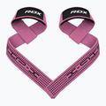 Напульсники для важкої атлетики RDX S4 Weightlifting Wrist Straps pink 2