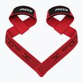 Напульсники для важкої атлетики RDX S4 Weightlifting Wrist Straps red 2