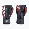 Рукавиці боксерські RDX REX F4 чорно-червоні BGR-F4MU-10OZ 3