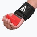 Напульсники для важкої атлетики з тримачами RDX W5 Weight Lifting Hook Strap red 6