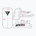 Щит тренувальний RDX T1 curved thai kick pad чорний APR-T1B 9