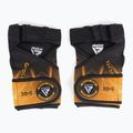 Рукавиці тренувальні RDX Weight Lifting X1 Long Strap чорно-жовті WGN-X1Y 2