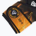 Рукавиці тренувальні RDX Weight Lifting X1 Long Strap чорно-жовті WGN-X1Y 4