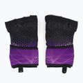 Рукавиці тренувальні RDX Weight Lifting X1 Long Strap чорно-фіолетові WGN-X1PR 3