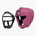 Шолом боксерський RDX Guard Grill T1 pink 4