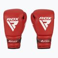 Боксерські рукавички RDX Apex Lace Up Тренувальні спаринг-рукавички червоні 2