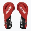 Боксерські рукавички RDX Apex Lace Up Тренувальні спаринг-рукавички червоні 4