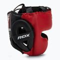 Шолом боксерський RDX Guard Grill T1 red 2