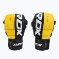 Рукавиці грепплінгові RDX T6 чорно-жовті GGR-T6Y