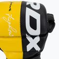 Рукавиці грепплінгові RDX T6 чорно-жовті GGR-T6Y 5