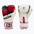 Рукавиці боксерські RDX біло-червоні BGR-F7R