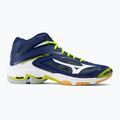 Кросівки для волейболу чоловічі Mizuno Wave Lightning Z3 Mid сині V1GA170571 2