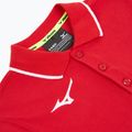 Футболка дитяча Mizuno Polo red/white 3